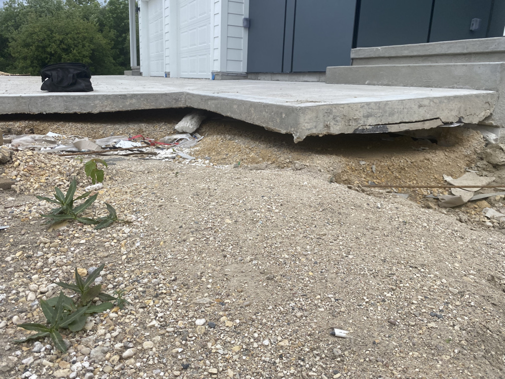 Void Filling Under Concrete